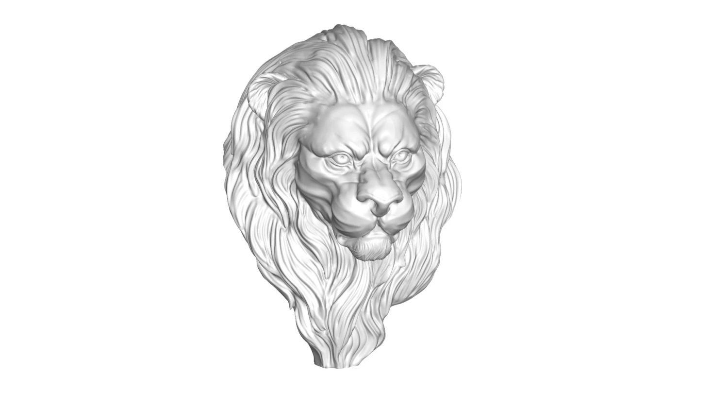 lion 3D Model .c4d .max .obj .3ds .fbx .stl .blend 