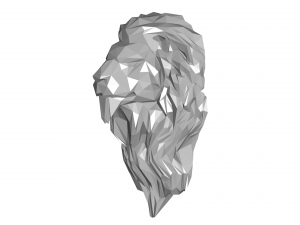 lion Modello 3D