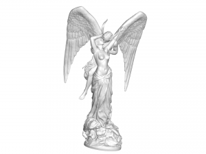 kiss sculpture 3D Model