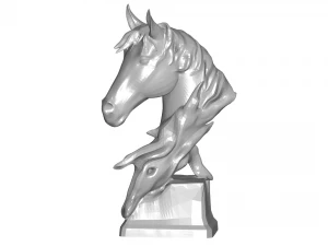 horse sculpture 3D Model