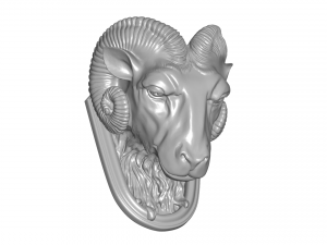 ram sculpture 3Dモデル