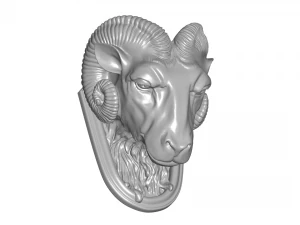 ram sculpture 3D Model