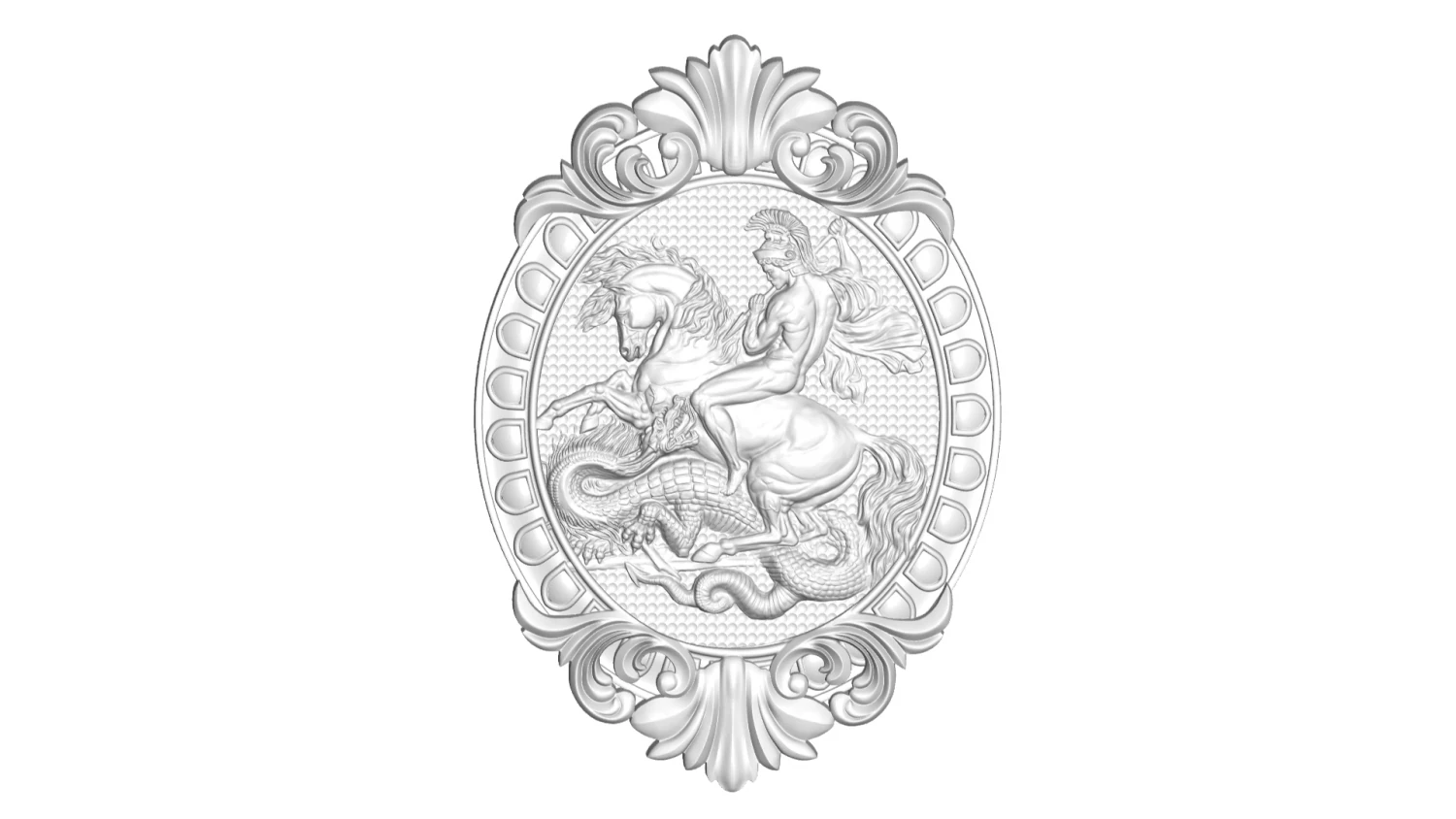 rome relief 3D Model .c4d .max .obj .3ds .fbx .stl .blend 