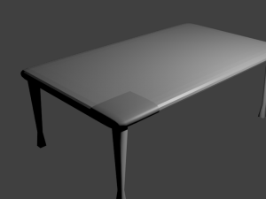 table Modelo 3D