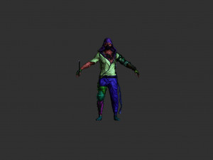 cyber-assassin Modelo 3D
