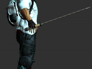 cyber-assassin Modelo 3D