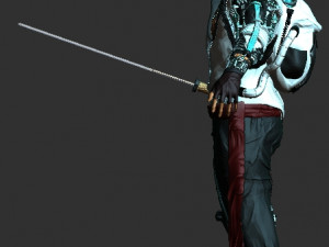 cyber-assassin Modelo 3D