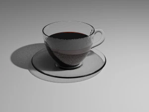 x&iacute;cara de caf&eacute; Modelo 3D