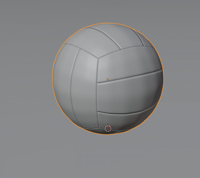 voley ball Model 3D .c4d .max .obj .3ds .fbx .stl .blend 