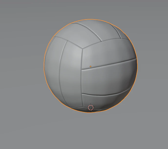 voley ball 3D Model .c4d .max .obj .3ds .fbx .stl .blend 