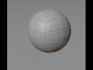 voley ball Modello 3D