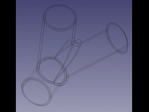 Y-branch for suction hose 3D Print Model