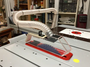 Настільний з&rsquo;єднувач шланга капота для пилу 3D Принт Модель