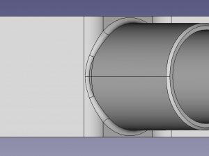 Table saw dust hood hose connector Modèles 3D en vedette