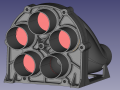 Blastgate DN50 - 5way 3D Print Models