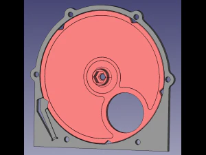 Blastgate DN50 - 5way 3D Print Model