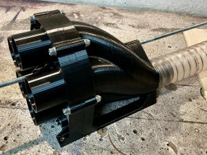 Blastgate DN50 - 5way 3D Print Model