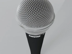 mic shure sm58 3D Model
