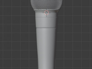 mic shure sm58 3D 모델