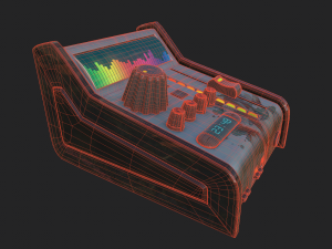 sound mixer Modelo 3D
