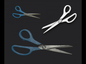 scissors vol1 3D Model