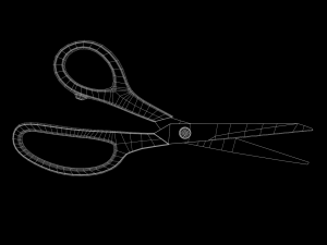 scissors vol1 3D Model