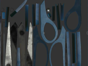 scissors vol1 3D Model