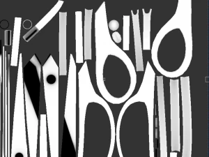 scissors vol1 3D Model