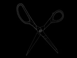 scissors vol2 3D Model
