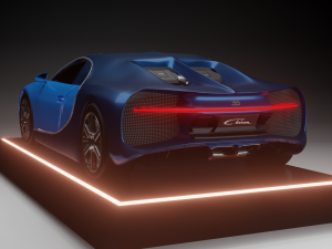 bugatti chiron super sport 3D 모델