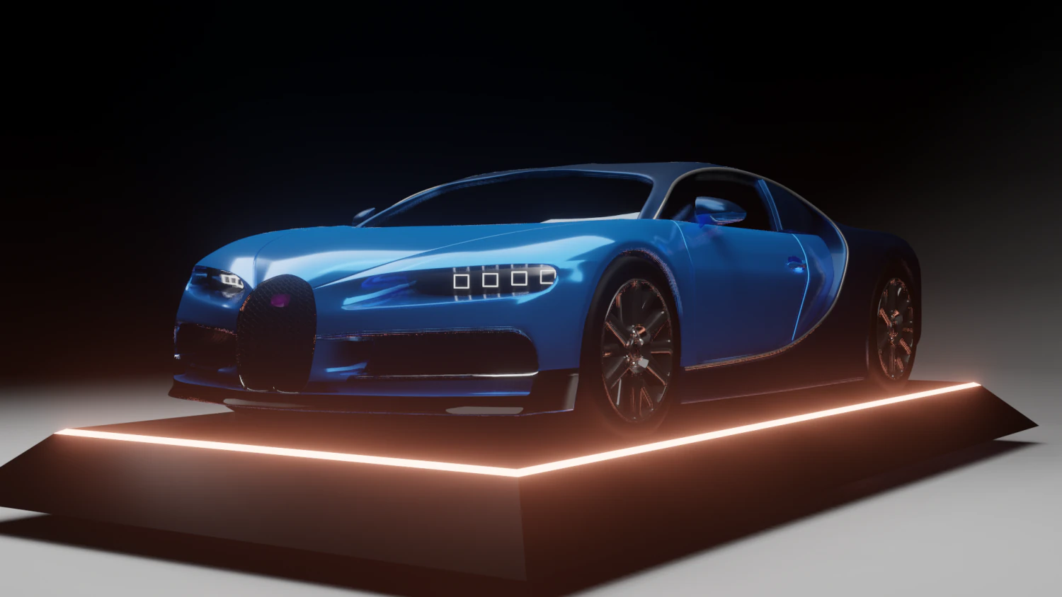 bugatti chiron super sport 3D Model .c4d .max .obj .3ds .fbx .stl .blend 