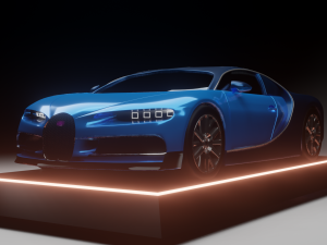 bugatti chiron super sport 3D Model