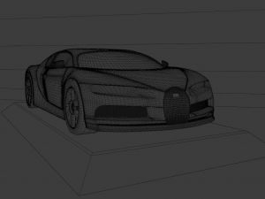bugatti chiron super sport 3D 모델