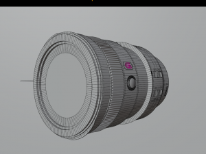 sony fe 24-105mm f4 g oss lens 3D 모델