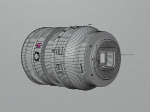 Об'єктив sony fe 24-105mm f4 g oss 3D Модель