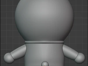 Doraemon Cartoon - RIGGED 3D Model
