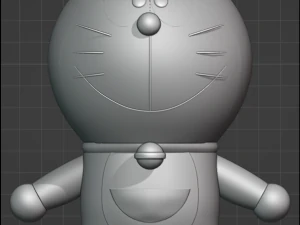 Doraemon Cartoon - RIGGED 3D Model