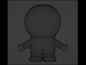 Doraemon Cartoon - RIGGED 3D Model
