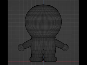 Doraemon Cartoon - RIGGED 3D Model
