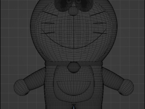 Doraemon Cartoon - RIGGED 3D Model