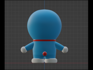 Doraemon Cartoon - RIGGED 3D Model