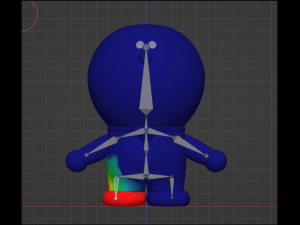 Doraemon Cartoon - RIGGED 3D Model