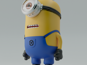 Stuart the Minion Detailed - NOT RIGGED 3D मॉडल