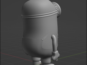 Stuart the Minion Detailed - NOT RIGGED 3D-Modell