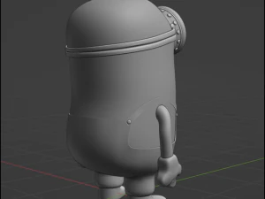 Stuart, o Minion detalhado - N&Atilde;O RIGGED Modelo 3D