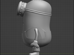Stuart the Minion Detailed - NOT RIGGED 3D-Modell