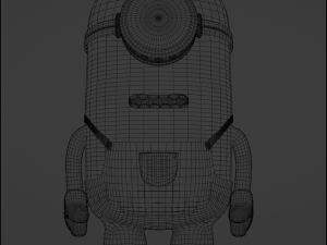 Stuart the Minion Detailed - NOT RIGGED 3D-Modell