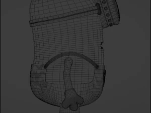 Stuart, o Minion detalhado - N&Atilde;O RIGGED Modelo 3D