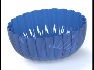 Glass bowl 3d printed model 3D Print Model