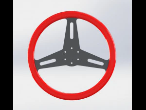 steering wheel 3d printable model 3D Print Model